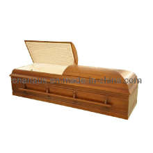 Jewish/Orthdox Style Solid Poplar Wood Casket (3JH1005)